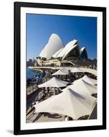 Sydney Opera House, UNESCO World Heritage Site, Sydney, New South Wales, Australia-Mark Mawson-Framed Photographic Print