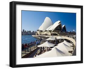 Sydney Opera House, UNESCO World Heritage Site, Sydney, New South Wales, Australia-Mark Mawson-Framed Photographic Print