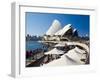 Sydney Opera House, UNESCO World Heritage Site, Sydney, New South Wales, Australia-Mark Mawson-Framed Photographic Print