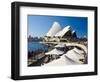 Sydney Opera House, UNESCO World Heritage Site, Sydney, New South Wales, Australia-Mark Mawson-Framed Photographic Print