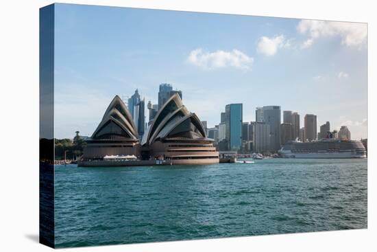 Sydney Opera House with Buildings at Circular Quay, Sydney, New South Wales, Australia-null-Stretched Canvas