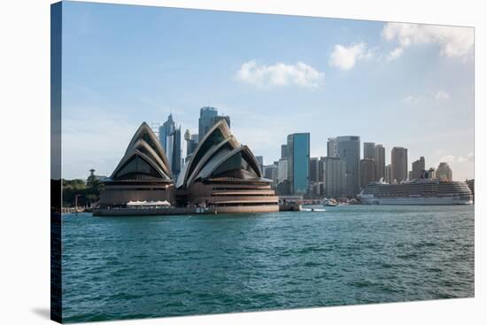 Sydney Opera House with Buildings at Circular Quay, Sydney, New South Wales, Australia-null-Stretched Canvas