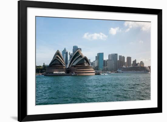 Sydney Opera House with Buildings at Circular Quay, Sydney, New South Wales, Australia-null-Framed Photographic Print