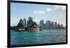 Sydney Opera House with Buildings at Circular Quay, Sydney, New South Wales, Australia-null-Framed Premium Photographic Print