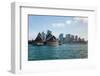 Sydney Opera House with Buildings at Circular Quay, Sydney, New South Wales, Australia-null-Framed Photographic Print
