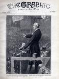 Arthur James Balfour, British politician and statesman speaking in the drill hall, Sheffield-Sydney Prior Hall-Giclee Print