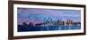 Sydney Skyline with Opera at Dusk-Markus Bleichner-Framed Art Print