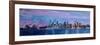 Sydney Skyline with Opera at Dusk-Markus Bleichner-Framed Art Print