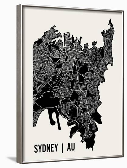 Sydney-Mr City Printing-Framed Art Print