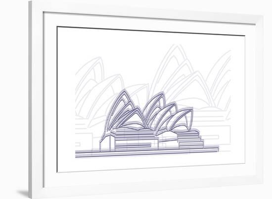 Sydney-Cristian Mielu-Framed Premium Giclee Print