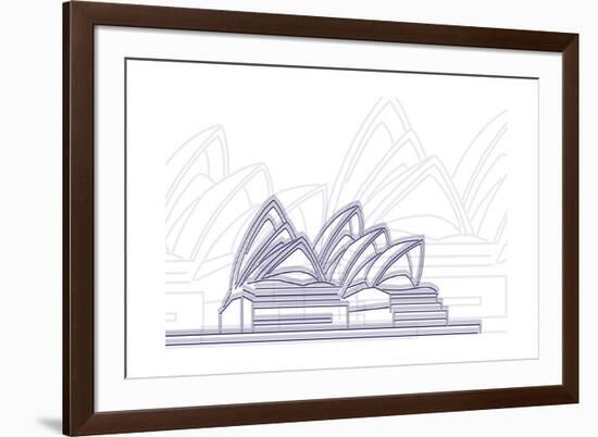 Sydney-Cristian Mielu-Framed Premium Giclee Print