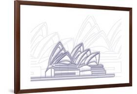 Sydney-Cristian Mielu-Framed Art Print