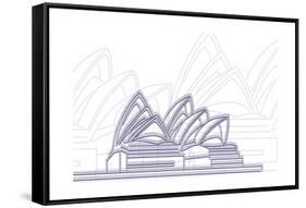 Sydney-Cristian Mielu-Framed Stretched Canvas