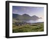 Sydrugota Village and Gotuvik Bay, Esturoy Island, Faroe Islands, Denmark, Europe-Patrick Dieudonne-Framed Photographic Print