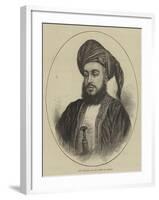 Syed Barghash Bin Said, Sultan of Zanzibar-null-Framed Giclee Print