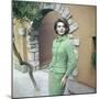 Sylva Koscina Wearing a Green Suit-Marisa Rastellini-Mounted Photographic Print