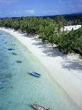 Aerial View of Beach, Reunion Island, Department of France, Indian Ocean, Africa-Sylvain Grandadam-Photographic Print