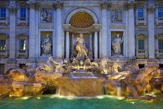 Interior of the dome on the Pantheon in Rome-Sylvain Sonnet-Photographic Print