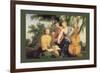 Sylvan Cellist-null-Framed Premium Giclee Print