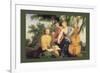 Sylvan Cellist-null-Framed Art Print