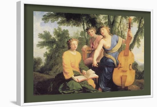 Sylvan Cellist-null-Framed Art Print