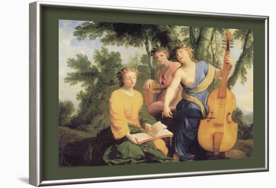 Sylvan Cellist-null-Framed Art Print