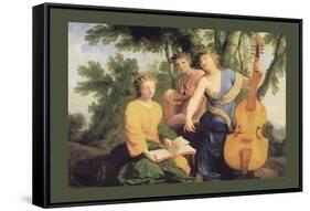 Sylvan Cellist-null-Framed Stretched Canvas