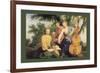 Sylvan Cellist-null-Framed Art Print