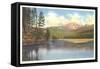 Sylvan Lake and Top Notch Peak-null-Framed Stretched Canvas