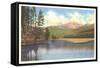 Sylvan Lake and Top Notch Peak-null-Framed Stretched Canvas