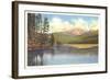 Sylvan Lake and Top Notch Peak-null-Framed Art Print