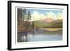 Sylvan Lake and Top Notch Peak-null-Framed Art Print