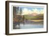 Sylvan Lake and Top Notch Peak-null-Framed Art Print