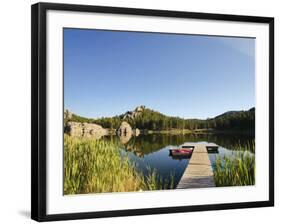 Sylvan Lake, Black Hills National Forest, Custer State Park, South Dakota-Michele Falzone-Framed Photographic Print