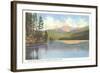 Sylvan Lake, Cody Road, Yellowstone National Park-null-Framed Art Print