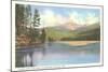 Sylvan Lake, Cody Road, Yellowstone National Park-null-Mounted Art Print