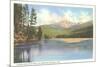 Sylvan Lake, Cody Road, Yellowstone National Park-null-Mounted Art Print