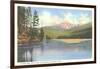 Sylvan Lake, Cody Road, Yellowstone National Park-null-Framed Art Print