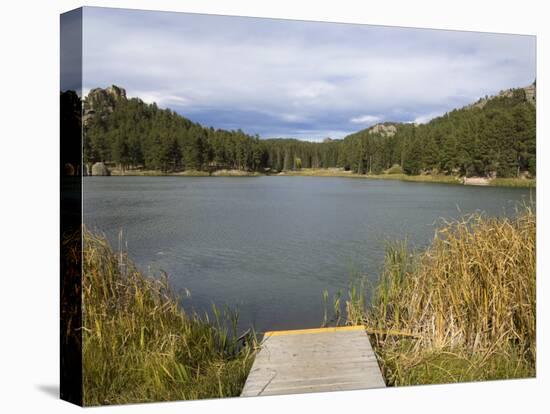 Sylvan Lake, Custer State Park, Black Hills, South Dakota, United States of America, North America-Pitamitz Sergio-Stretched Canvas