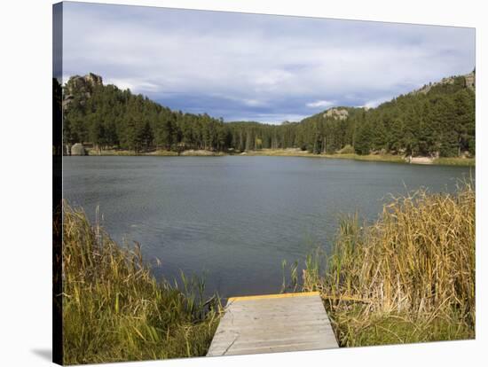 Sylvan Lake, Custer State Park, Black Hills, South Dakota, United States of America, North America-Pitamitz Sergio-Stretched Canvas