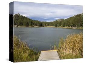 Sylvan Lake, Custer State Park, Black Hills, South Dakota, United States of America, North America-Pitamitz Sergio-Stretched Canvas