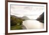 Sylvenstein Reservoir, Isar Valley, Bavaria, Germany: Sunset Viewed From Bridge Crossing Reservoir-Axel Brunst-Framed Photographic Print