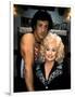 Sylvester Stallone and Dolly Parton RHINESTONE, 1984 directed by BOB CLARK (photo)-null-Framed Photo