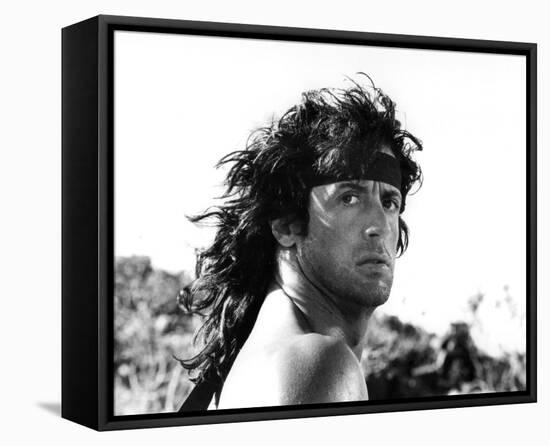 Sylvester Stallone, Rambo III (1989)-null-Framed Stretched Canvas