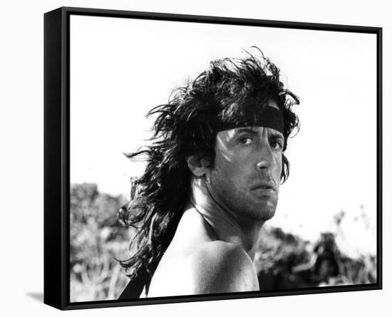 Sylvester Stallone, Rambo III (1989)-null-Framed Stretched Canvas