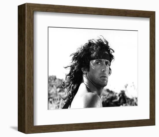 Sylvester Stallone, Rambo III (1989)-null-Framed Photo