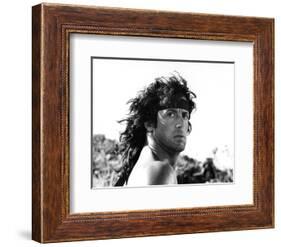 Sylvester Stallone, Rambo III (1989)-null-Framed Photo