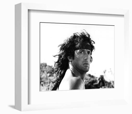 Sylvester Stallone, Rambo III (1989)-null-Framed Photo