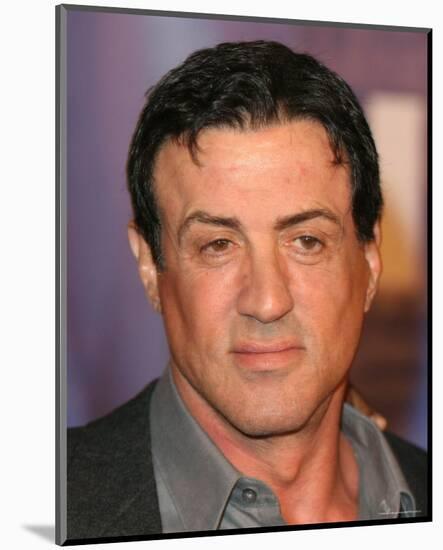 Sylvester Stallone-null-Mounted Photo