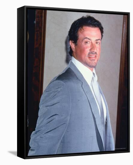 Sylvester Stallone-null-Framed Stretched Canvas